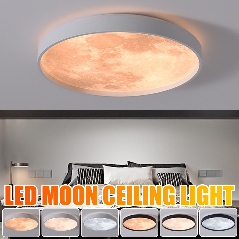 Đèn LED Hình Mặt Trăng 220V Trang Trí Phòng Khách / Phòng Ngủ