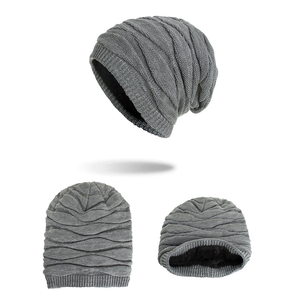 Nón len giữ ấm mềm mại phong cách Hàn Quốc dành cho nam