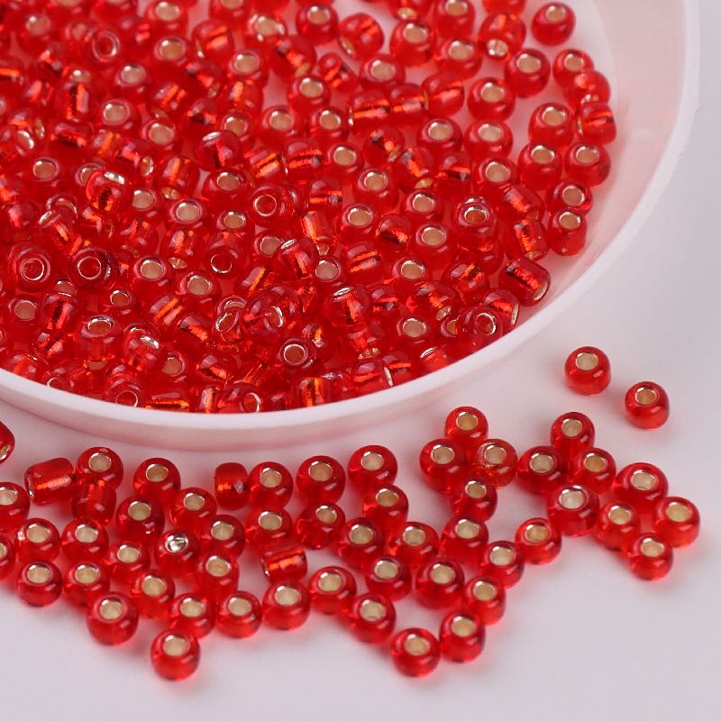 Set 300 Hạt Kính 3mm Dùng Làm Trang Sức Thủ Công