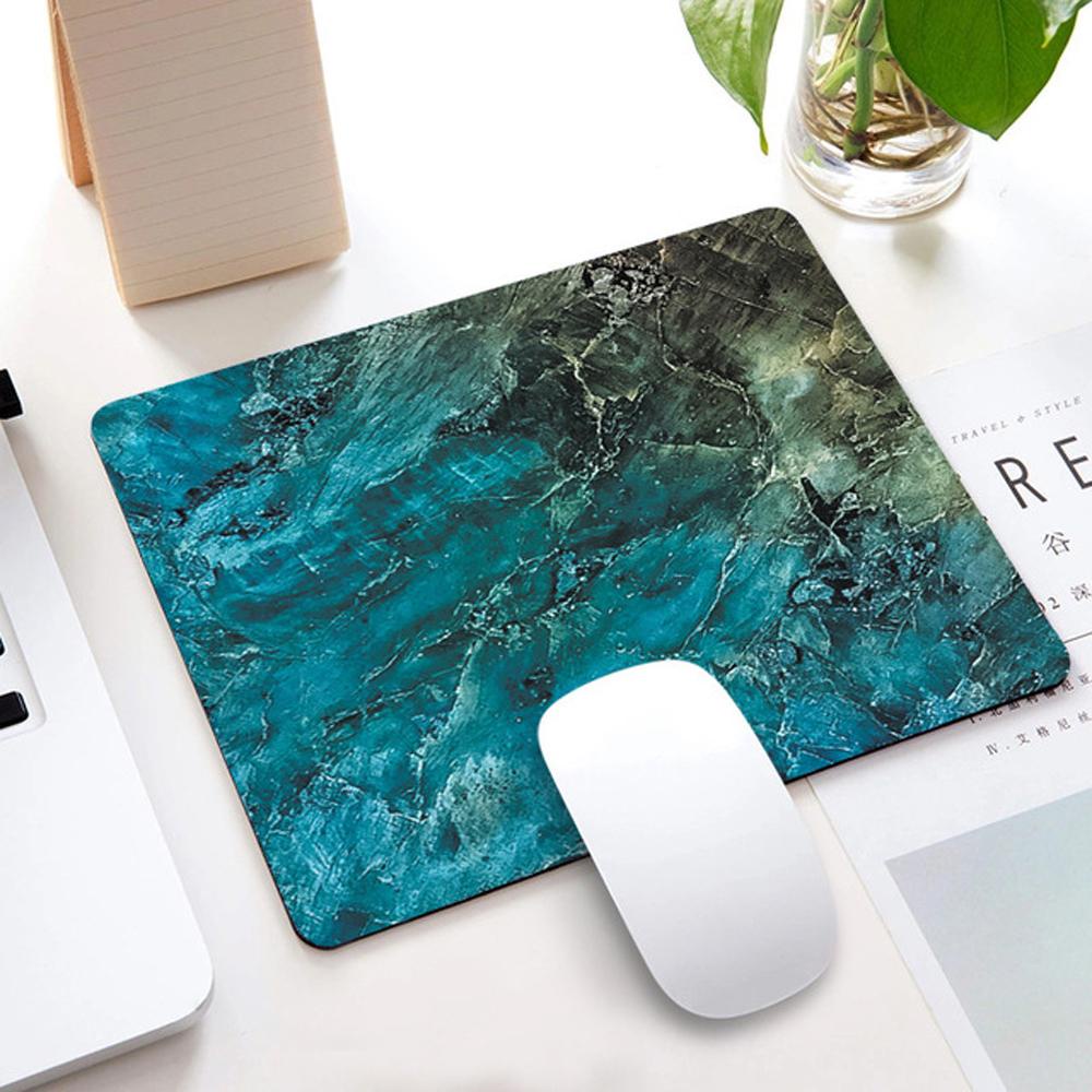 Đế Lót Chuột / Bàn Phím Máy Tính Họa Tiết Đá Hoa Cương Tiện Dụng Cho Văn Phòng