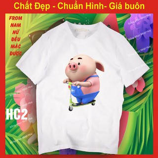 áo thun heo con ngộ nghĩnh dễ thương 2