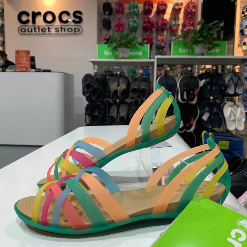 Xăng đan Crocs perempuan literide 2020 Chính Hãng Thời Trang Mới
