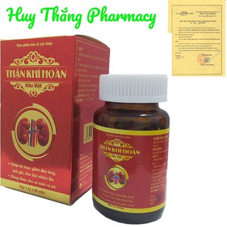 Thận Khí Hoàn Hữu Việ t- BỒI BỔ CƠ THỂ, BỔ THẬN TRÁNG DƯƠNG TĂNG CƯỜNG SINH LỰC