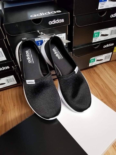 [CAM KẾT AUTH] GIÀY SLIP ON CLOUDFOAM ADIDAS KÈM HỘP - MẪU 2020