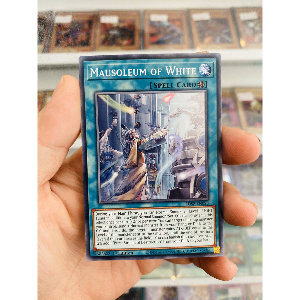 Thẻ Bài YugiOh! Mã LDS2-EN023 - Mausoleum of White - Common - 1st Edition