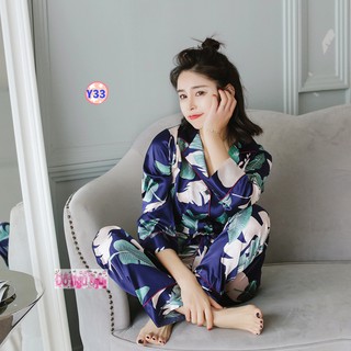Pijama Lụa Cao Cấp Dài Tay Y31