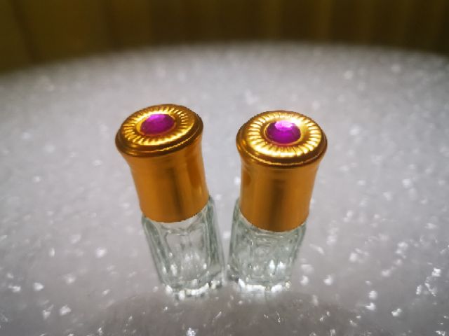 Lọ chiết nước hoa/tinh dầu bi lăn 3ml/12ml thủy tinh lục lăng