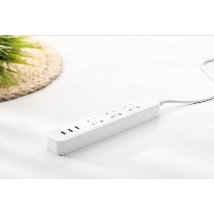 Ổ cắm điện thông minh Xiaomi Power Strip tích hợp 3 cổng sạc USB - VIETNAM ROBOTECH