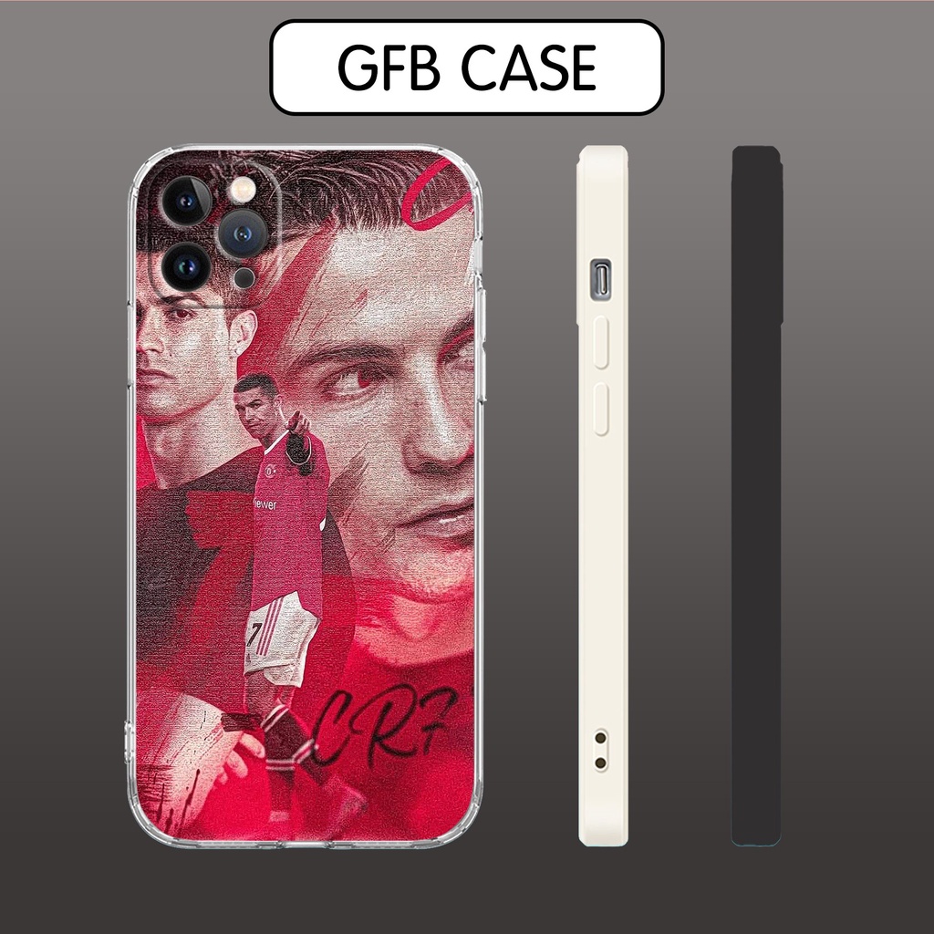 Ốp lưng Ronaldo đi chỉ tay paper art pro 13 11 12 promax 7 8 plus xs X Xr RONPOD20210035