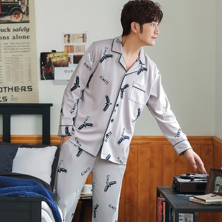 [ẢNH THẬT] Đồ bộ Pijama đồ ngủ nam cao cấp, vải COTTON 100 dày dặn & thoáng khí phù hợp cho cả 4 mùa (702)