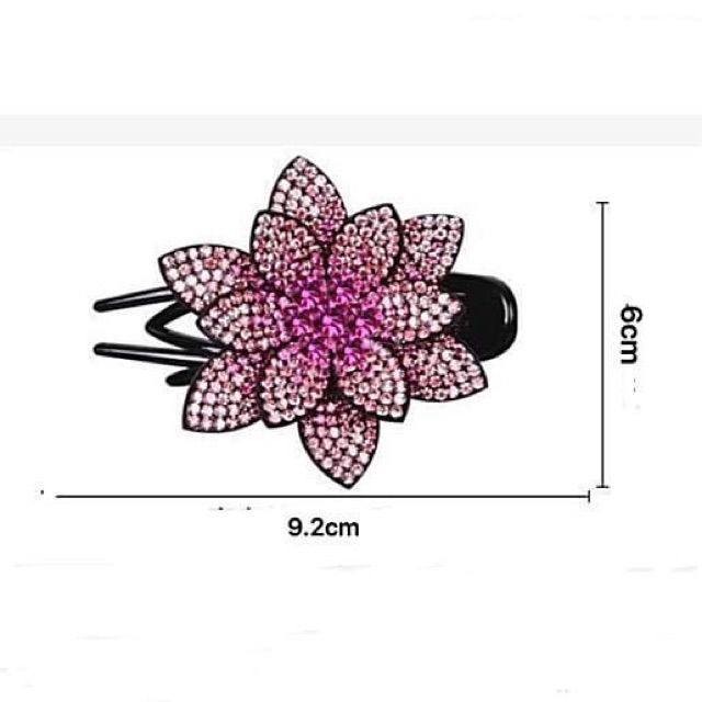 cặp tóc kiểu kẹp mỏ vịt đính đá xuất Hàn,phụ kiện tóc