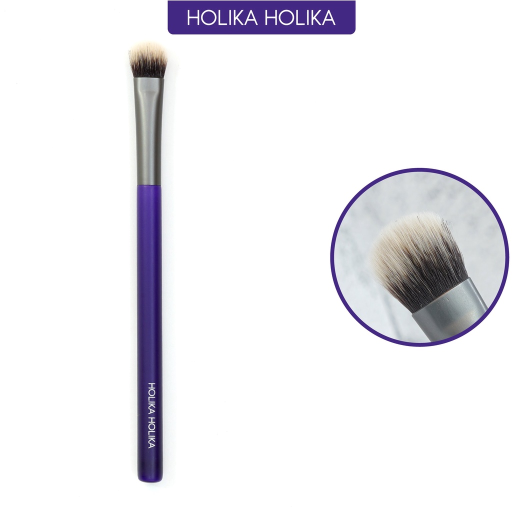 Cọ đánh phấn mắt nhỏ Hàn Quốc Holika Holika Magic Tool Small Eyeshadow Brush lông mềm mại dễ sử dụng (13.1x0.7cm)