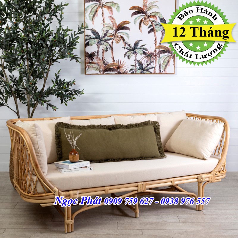 Nệm Ngồi Ghế Sofa Mây TIDUS - Nhận May Nệm Ghế Theo Yêu Cầu.