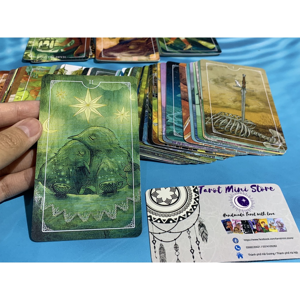 Bộ bài Ostara Tarot size 7 x 12 cm