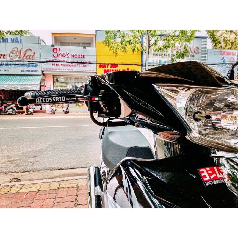 Tay Thắng Tay Phanh mod Accossato AB VARIO WAVE SH VISION EXCITER WINNER Sơn Đen
