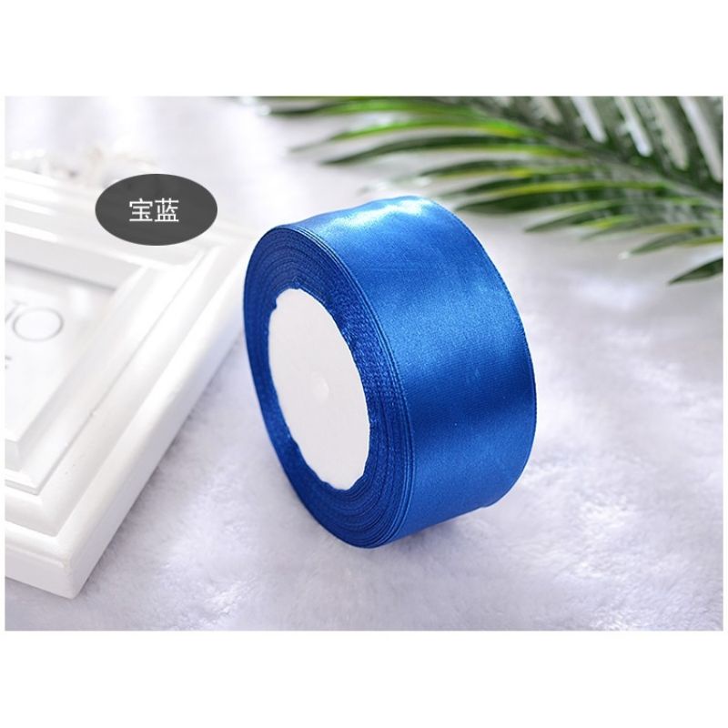 1 CUỘN RUY BĂNG LOẠI 4 PHÂN DÙNG LÀM NƠ CHO BÓ HOA  ,LÀM HOA RUY BĂNG ,LÀM DỒ HANMADE