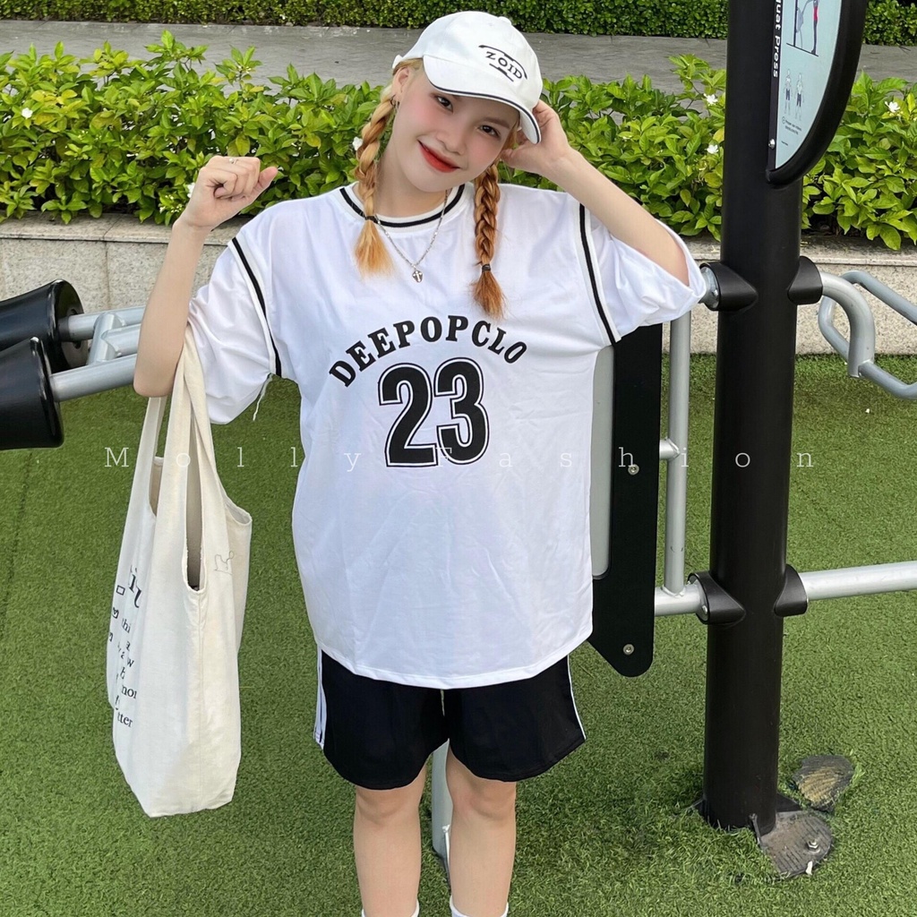 Set Đồ Bộ Bóng Rổ Nam Nữ DEEPOPCL 23 phong các Ulzzang, Phom Unisex Freesize Molly Fashion