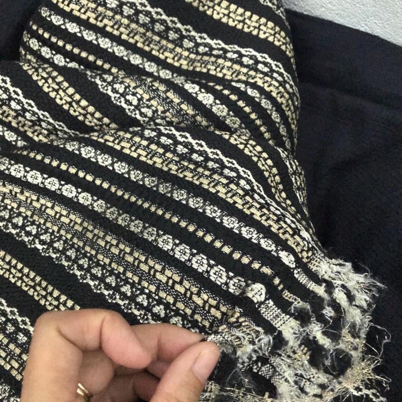Vải dạ tweed sang xịn