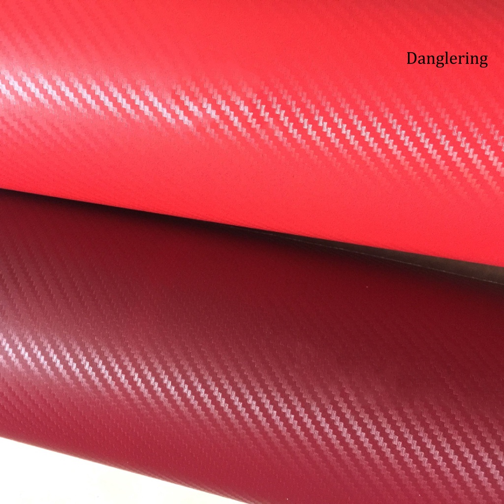 Miếng Dán Sợi Carbon DIY Trang Trí Xe Hơi / Mô Tô Kích Thước 20X127Cm