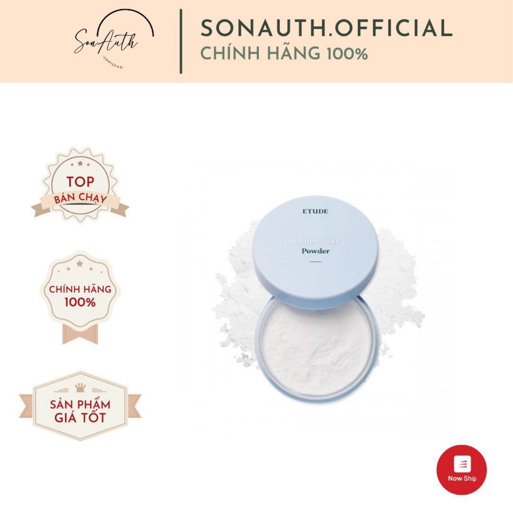 Phấn phủ Etude Sebum Soak Powder