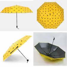 Ô Gấp Gọn Che Mưa Che Nắng Hình Gấu BROWN Chống Tia UV