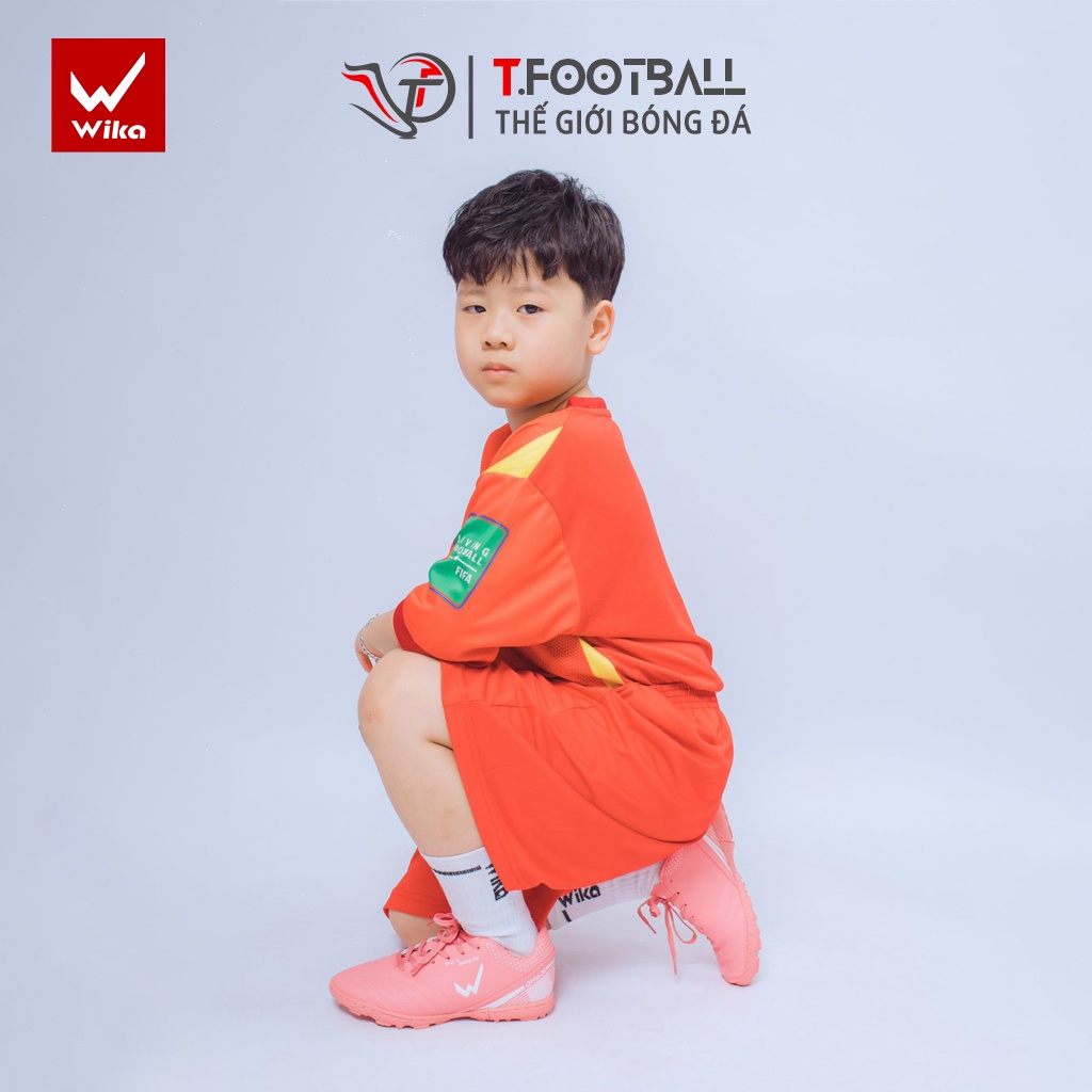 Giày Đá Bóng Trẻ Em QH19 NEO KID Da Microfiber Siêu Mềm Mại