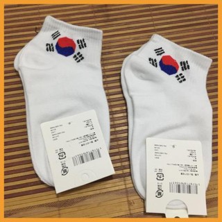 tuekimloi 1 đôi tất hình cờ hàn quốc, vớ cờ hàn