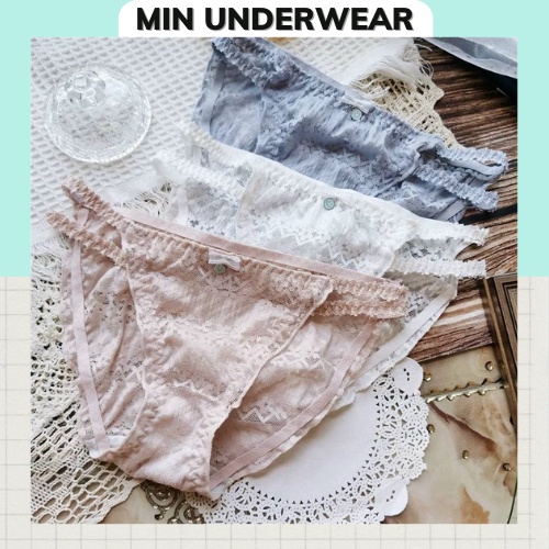 Quần Lót Nữ Ren 2 Dây Cao Cấp Mềm Mịn Sexy - Gợi Cảm Min Underwear 270220