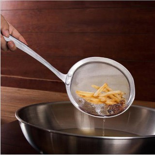 Dụng cụ hớt bọt, lọc dầu, vớt cặn bã inox