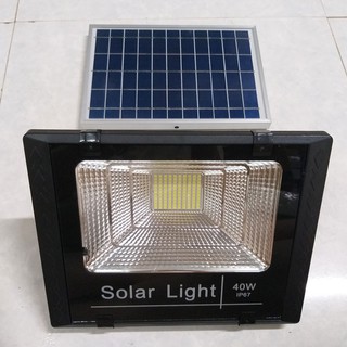 Đèn led pha 40w Năng lượng mặt trời