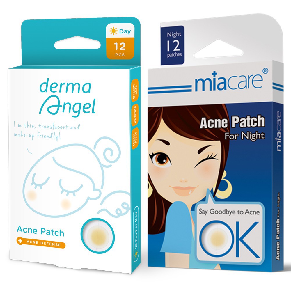 Hộp miếng dán mụn Miacare ban đêm 12 miếng | BigBuy360 - bigbuy360.vn