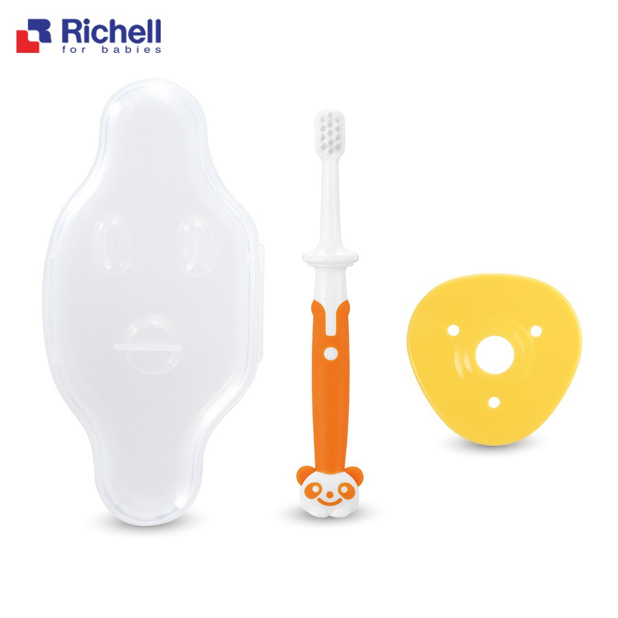 Bộ bàn chải đánh răng 3 bước Richell (RC93863-64-65-66)