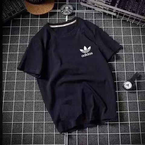 Áo Thun Thể Thao Adidas Tay Ngắn Chất Liệu Cotton Trẻ Trung Năng Động