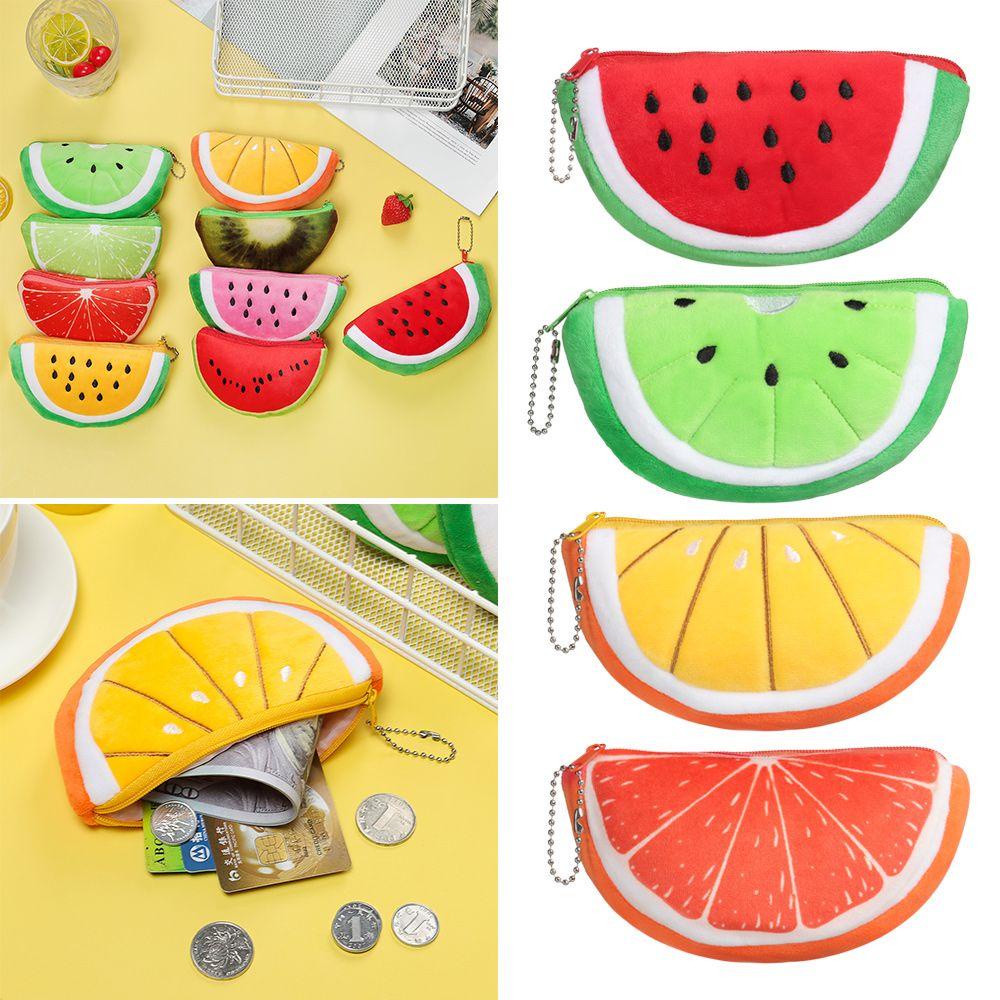 EBINLANDS Ví Đựng Tiền Xu / Tai Nghe Mini In Họa Tiết Xinh Xắn Dành Cho Bé Gái