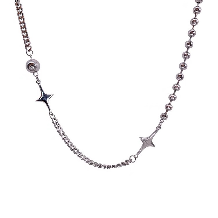 Dây Chuyền Hình Ngôi Sao Đơn Giản Phong Cách Hàn Quốc 19A1298