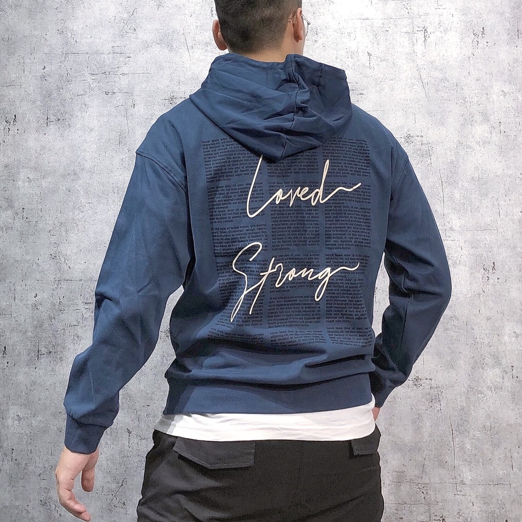 Áo nỉ mũ hoodie nam form rộng hàn quốc bigsize cao cấp xuất khẩu ANSWHANS 110