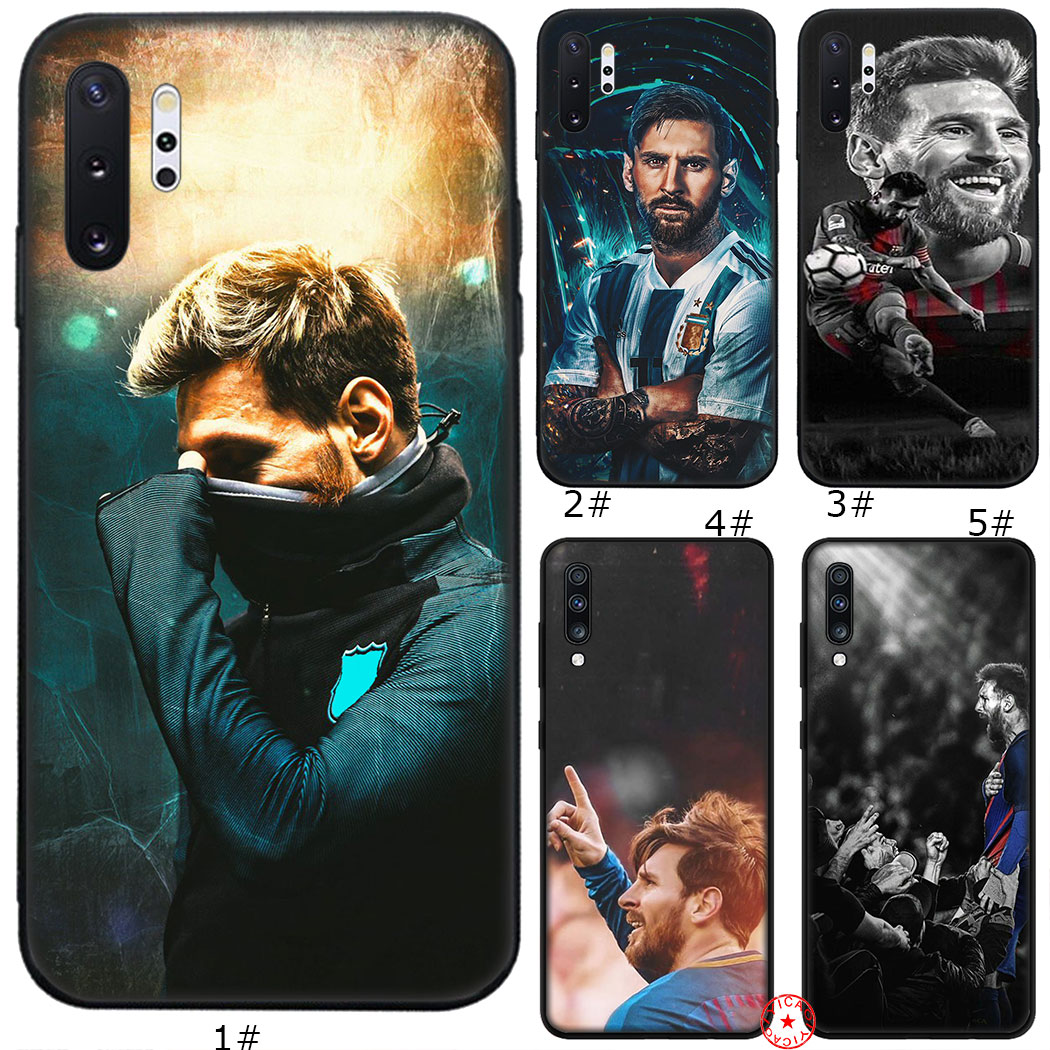 Ốp Điện Thoại Silicon Mềm Hình Cầu Thủ Bóng Đá Lionel Messi Sl63 Cho Samsung Galaxy J4 J5 J6 J730 J7 Duo Plus Prime Core Pro J8