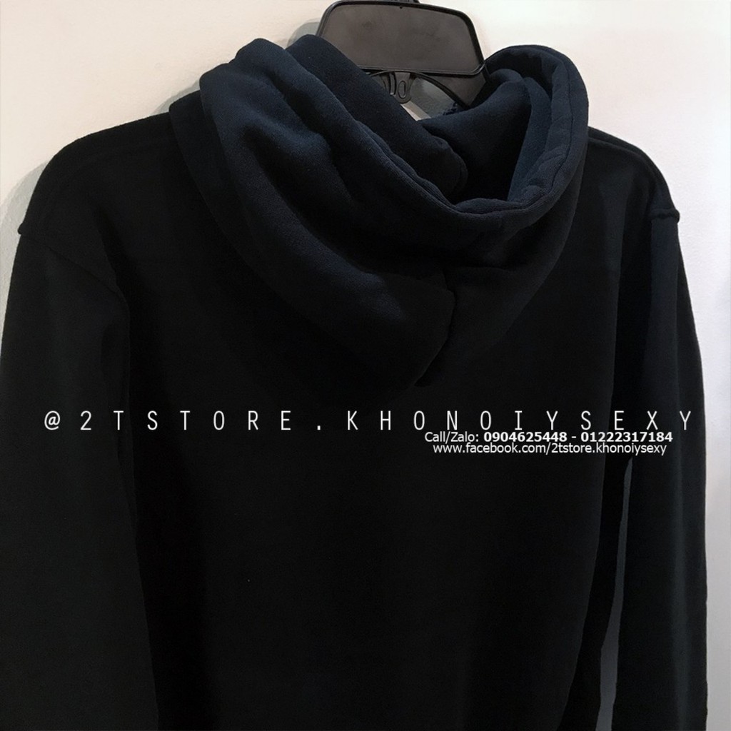 Áo khoát hoodie unisex - áo khoác nỉ chui đầu màu Nâu, Đen | BigBuy360 - bigbuy360.vn