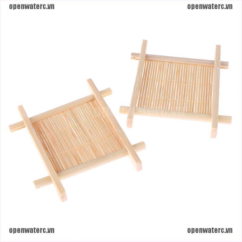 Giá Đỡ Xà Phòng Bằng Gỗ Tre Tiện Dụng