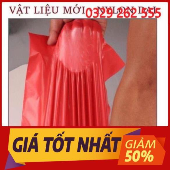 (Rẻ vô địch) [ Túi dán miệng ] Túi nilon gói hàng niêm phong tự dính đủ các kích cỡ siêu dai (~100 cái)