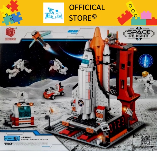 LEGO Trạm Tàu Vũ Trụ Không Gian, Mô Hình Trung Tâm Phóng Tên Lửa 886 chi tiết - SPACE EXPLORATION SERIES