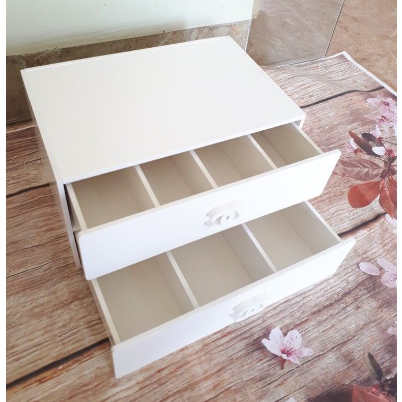 Tủ chia tiền thu ngân 2 tầng