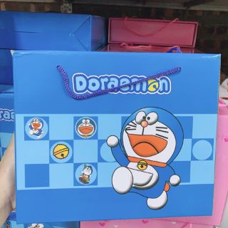 [ SHOPEE TRỢ GIÁ ] BỘ ĂN DẶM CHO BÉ HÌNH DOREMON VÀ HELLO KITTY