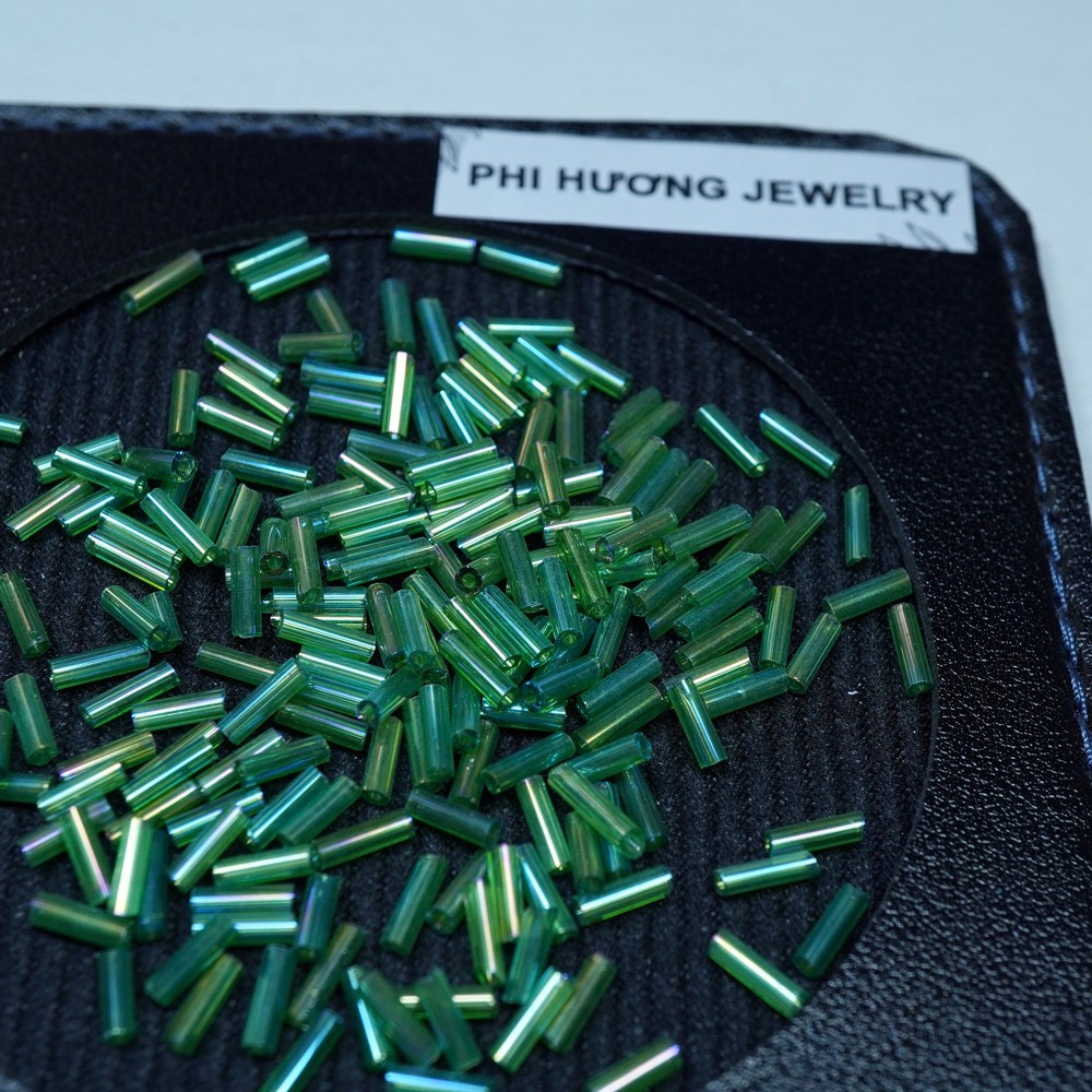 25gr - 50gr cườm khúc  6mm đính kết quần áo, làm trang sức, phụ kiện handmade