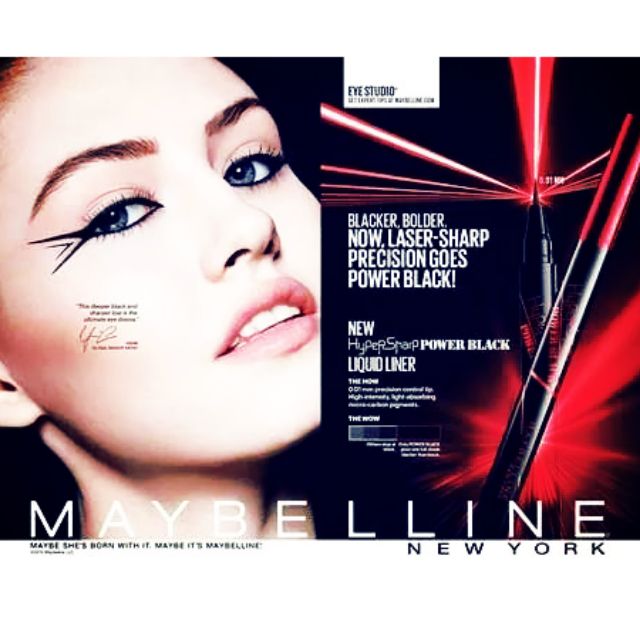 Bút Kẻ Mắt Nước "siêu mảnh" Maybelline Hyper Sharp Liquid Liner Eyeliner