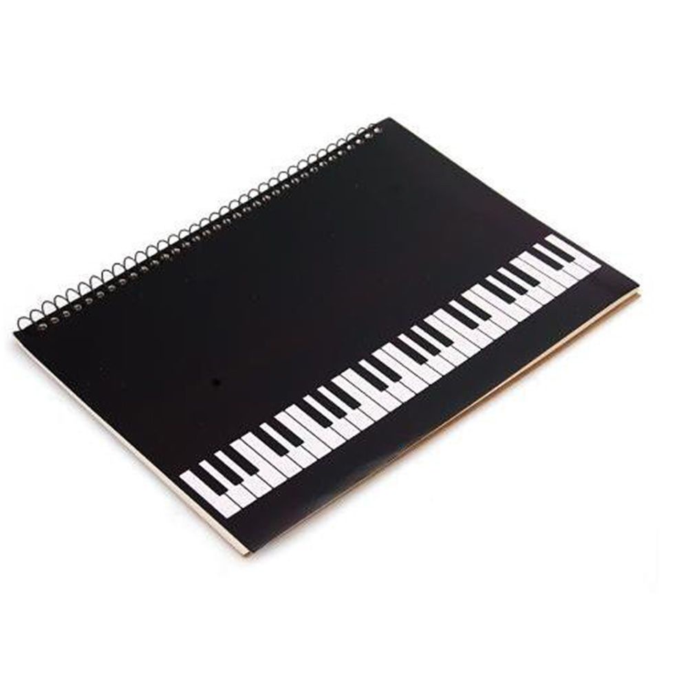 Bộ 50 tờ giấy viết nhạc cụ nhiều màu sắc