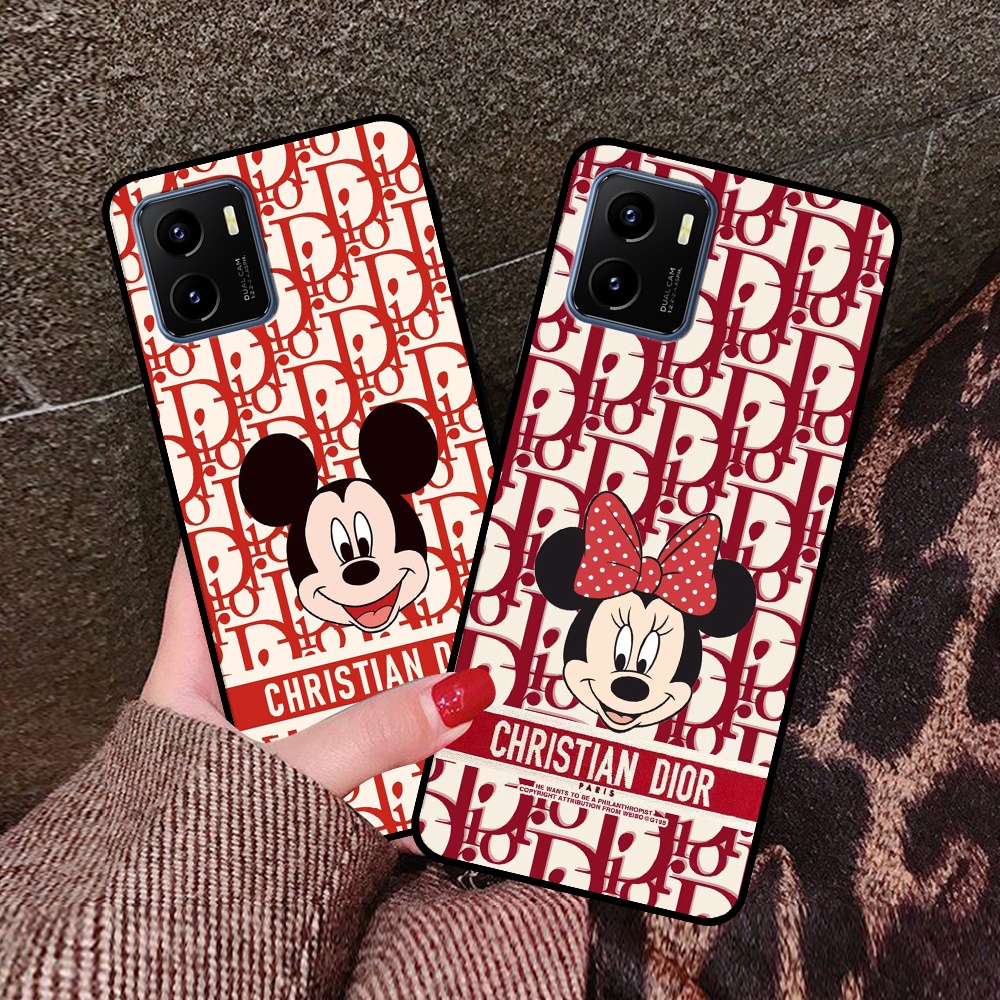 Ốp Vivo Y01 / Y15s / Y15a in hình mickey, hổ, kingtiger siêu rẻ T19 - T24