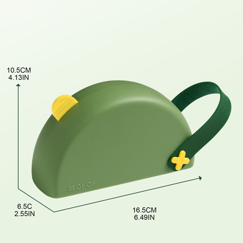 Hộp Đựng Dụng Cụ May Vá Họa Tiết Hoạt Hình Có Tay Cầm Tiện Dụng