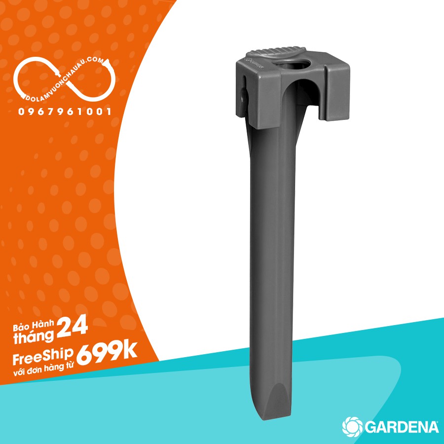 Que nhựa cố định ống 13 mm (1/2") (Gardena 08328)