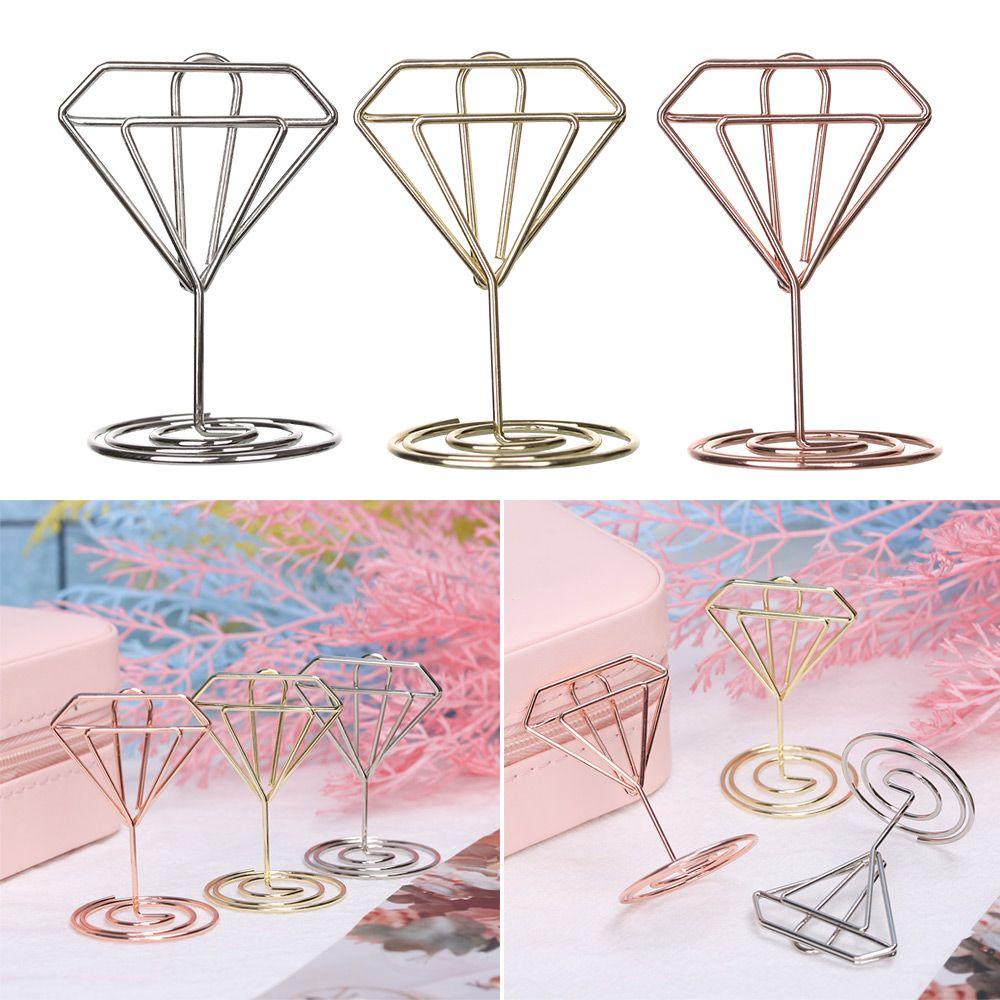 WONDER Set 1 / 5 Kẹp Giấy Hình Trái Tim Trang Trí Tiệc Cưới